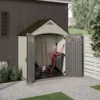 Covington Outdoor 7 1/2 ft. wide x 4 ft. deep storage shed