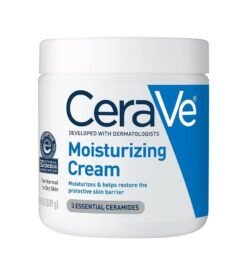 CeraVe Moisturizing Cream | Body and Face Moisturizer for Dry Skin | Body Cream with Hyaluronic Acid and Ceramides | Normal | Fragrance Free | 19 Oz | Packages May Vary