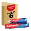 Colgate Cavity Protection Toothpaste with Fluoride. Great Regular Flavor. 6 Ounce (Pack of 6)