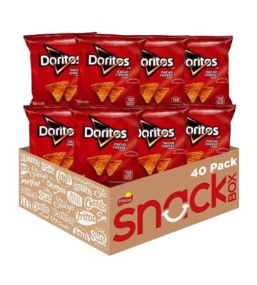 Doritos Flavored Tortilla Chips . 40 Count (Pack of 1)